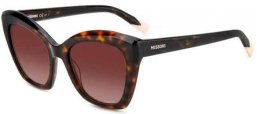 Lunettes de soleil - Missoni - MIS 0112/S - 086 (HA) DARK HAVANA // BROWN GRADIENT