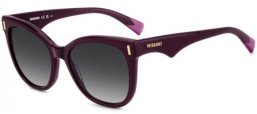 Lunettes de soleil - Missoni - MIS 0233/S - 0T7 (9O) PLUM // DARK GREY GRADIENT