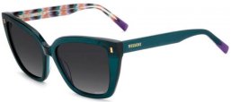Sunglasses - Missoni - MIS 0257/S - ZI9 (9O) TEAL // DARK GREY GRADIENT