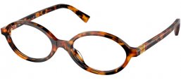 Frames - Miu Miu - VMU 01XV - 19P1O1  LIGHT HAVANA