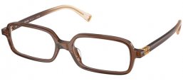 Monturas - Miu Miu - VMU 01YV - 23H1O1  TRANSPARENT BROWN