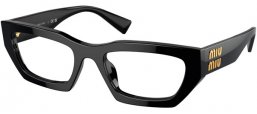 Frames - Miu Miu - VMU 03XV - 1AB1O1  BLACK