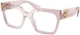 Monturas - Miu Miu - VMU 04UV - 12W1O1  TRANSPARENT MAUVE