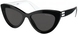 Gafas de Sol - Miu Miu - SMU 04YS - 10G5S0  BLACK // DARK GREY