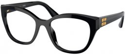 Lunettes de vue - Miu Miu - VMU 05XV - 1AB1O1  BLACK