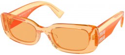 Lunettes de soleil - Miu Miu - SMU 08YS - 12M10B  ORANGE // ORANGE