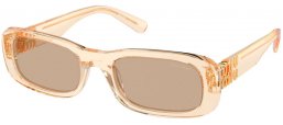 Gafas de Sol - Miu Miu - SMU 08ZS - 11T40F  TRANSPARENT SAND // BROWN