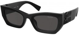 Gafas de Sol - Miu Miu - SMU 09WS - 1BO5S0 MATTE BLACK // DARK GREY