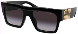 Sunglasses - Miu Miu - SMU 10WS - 1AB5D1 BLACK // GREY GRADIENT