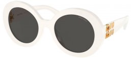 Sunglasses - Miu Miu - SMU 11YS - 1425S0  WHITE // DARK GREY