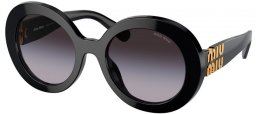 Sunglasses - Miu Miu - SMU 11YS - 1AB5D1  BLACK // GREY GRADIENT