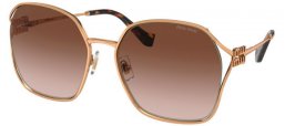 Gafas de Sol - Miu Miu - SMU 52WS - 7OE6S1 BRASS // BROWN GRADIENT