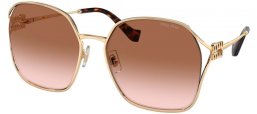 Gafas de Sol - Miu Miu - SMU 52WS - ZVN0A6  LIGHT GOLD // BROWN GRADIENT