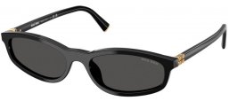 Sunglasses - Miu Miu - SMU A06S - 16K08Z  BLACK // DARK GREY