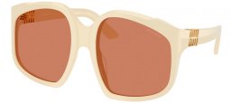 Gafas de Sol - Miu Miu - SMU A07S - 21D90Q  WHITE MILK // BROWN