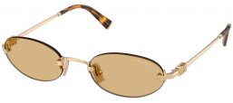 Gafas de Sol - Miu Miu - SMU A54S - ZVN10R  PALE GOLD // YELLOW