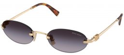 Gafas de Sol - Miu Miu - SMU A54S - ZVN5D1  PALE GOLD // GREY GRADIENT