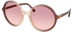 Gafas de Sol - Miu Miu - SMU B02S - 25G40S  BROWN GRADIENT // BROWN GRADIENT DARK VIOLET