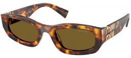 Gafas de Sol - Miu Miu - SMU B04S - 14L09Z  HAVANA HONEY // DARK BROWN