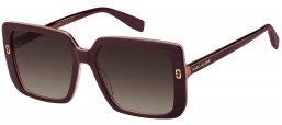 Gafas de Sol - Marc Jacobs - MJ 1121/S - LHF (HA) BURGUNDY // BROWN GRADIENT