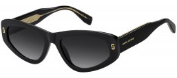Gafas de Sol - Marc Jacobs - MJ 1146/S - 807 (9O) BLACK // DARK GREY GRADIENT