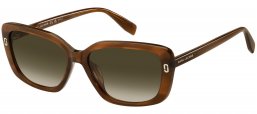 Gafas de Sol - Marc Jacobs - MJ 1147/G/S - EX4 (9K) BROWN HORN // GREEN GRADIENT