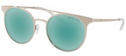 Gafas de Sol - Michael Kors - MK1030 GRAYTON - 113725 SHINY SILVER TONE // TEAL MIRROR