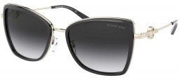 Gafas de Sol - Michael Kors - MK1067B CORSICA - 10148G LIGHT GOLD // DARK GREY GRADIENT
