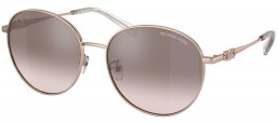 Gafas de Sol - Michael Kors - MK1119 ALPINE - 11088Z ROSE GOLD // SILVER FLASH PINK GRADIENT
