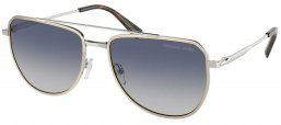 Gafas de Sol - Michael Kors - MK1155 WHISTLER - 18934L  SHINY SILVER // BLUE GRADIENT