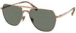 Gafas de Sol - Michael Kors - MK1156 KESWICK - 18993H  SHINY GOLD // GREEN
