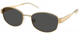 Gafas de Sol - Michael Kors - MK1161 MONTE CARLO - 189687  YELLOW GOLD // DARK GREY