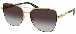 Gafas de Sol - Michael Kors - MK1163 DORADO BEACH - 18968G  SHINY GOLD // DARK GREY GRADIENT