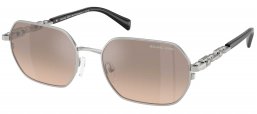 Gafas de Sol - Michael Kors - MK1165 SAINT MARTIN - 18933D  SHINY LIGHT // GRADIENT KHAKI SILVER MIRROR