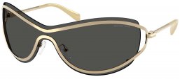 Gafas de Sol - Michael Kors - MK1166 LA PRAIA - 101487  SHINY LIGHT GOLD // DARK GREY