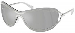 Gafas de Sol - Michael Kors - MK1166 LA PRAIA - 19038V  SHINY SILVER // SILVER MIRROR