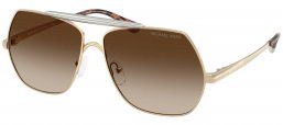 Gafas de Sol - Michael Kors - MK1173 DENVER - 101413  LIGHT GOLD // BROWN GRADIENT