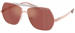 Gafas de Sol - Michael Kors - MK1173 DENVER - 1108E4  ROSE GOLD // DARK VIOLET MIRROR WINE