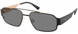 Gafas de Sol - Michael Kors - MK1182 CAPE TOWN - 100587  MATTE BLACK // DARK GREY