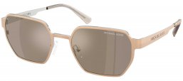 Gafas de Sol - Michael Kors - MK1183 MADAGASCAR - 10145A  MATTE GOLD // BROWN MIRROR GOLD