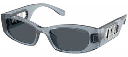 Gafas de Sol - Michael Kors - MK2243U RHODES - 401487  TRANSPARENT BLUE // BLUE GREY