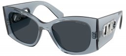 Gafas de Sol - Michael Kors - MK2244U COSTA BLANCA - 401487  TRANSPARENT DENIM // BLUE GREY