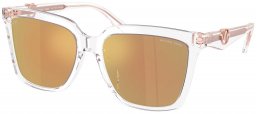 Gafas de Sol - Michael Kors - MK2256U MENAGGIO - 3015N0  CRYSTAL // ROSE MIRROR GOLD POLARIZED
