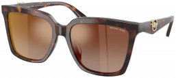Gafas de Sol - Michael Kors - MK2256U MENAGGIO - 4031AO  HAVANA // BROWN GRADIENT MIRROR RED