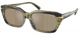 Gafas de Sol - Michael Kors - MK2265U LAKE TAHOE - 40407I  OLIVE GREEN HORN // BROWN MIRROR SILVER