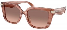 Gafas de Sol - Michael Kors - MK2275BU SANTO DOMINGO - 405613  PINK HORN // BROWN GRADIENT PINK