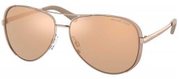 Gafas de Sol - Michael Kors - MK5004 CHELSEA - 1017R1 ROSE GOLD TAUPE // ROSE GOLD FLASH