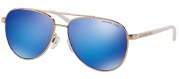 Gafas de Sol - Michael Kors - MK5007 HVAR - 104525 ROSE GOLD WHITE // BLUE MIRROR