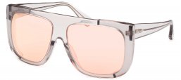 Gafas de Sol - MaxMara - MM0073 EILEEN - 03L  TRANSPARENT GREY // LIGHT ROVIEX MIRROR