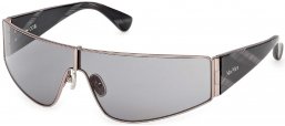Gafas de Sol - MaxMara - MM0164 SPACE - 14A  SHINY LIGHT RUTHENIUM // GREY